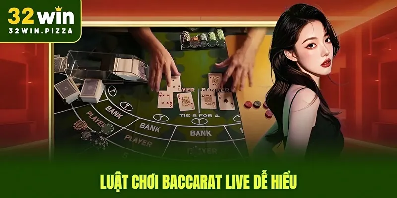 Luật chơi baccarat live casino dễ hiểu