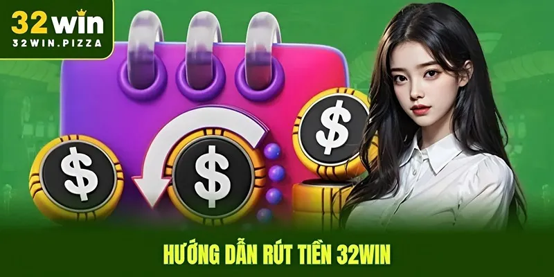 Hướng dẫn rút tiền 32win